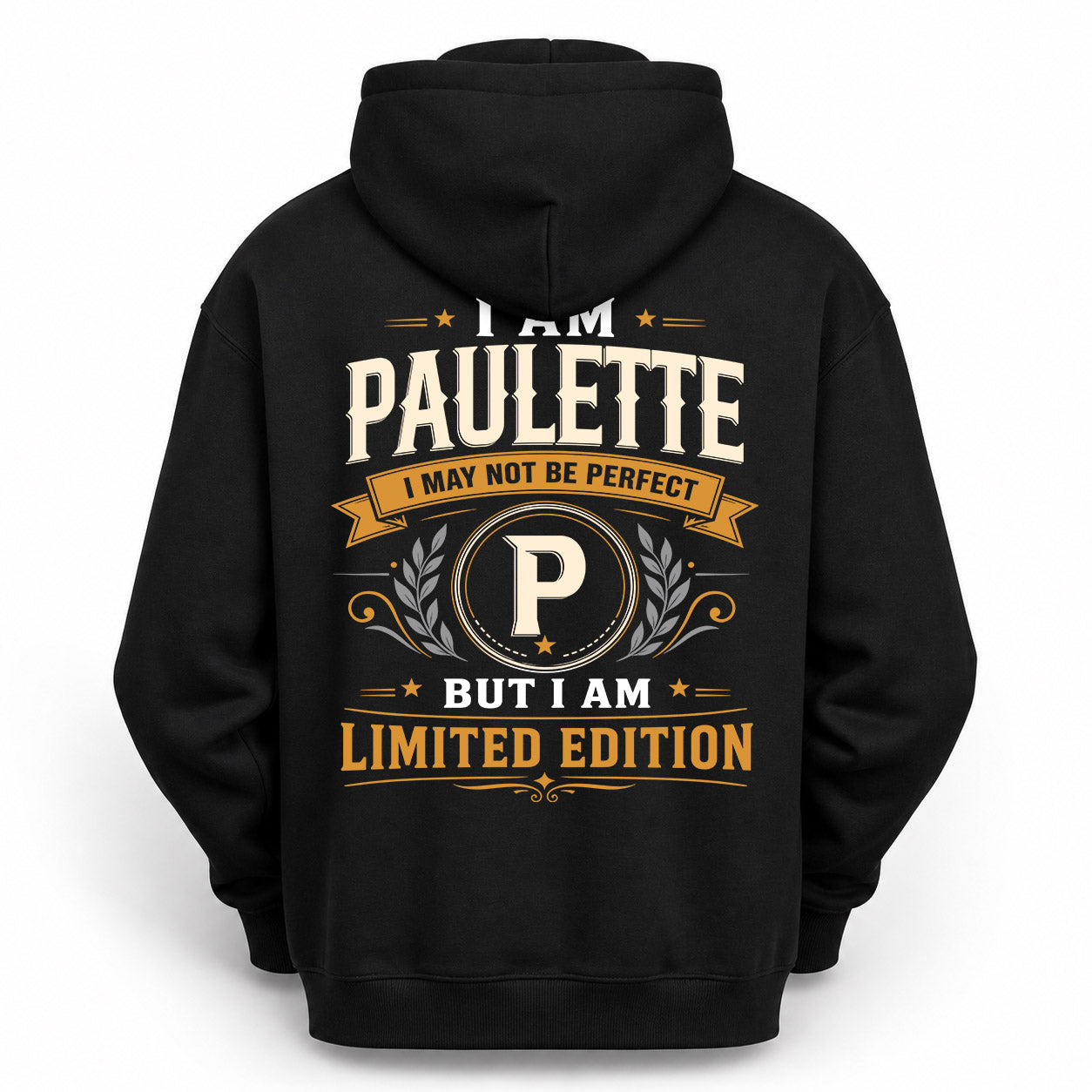 PAULETTE  EDI-TT36 Personalized Funny Quote Apparel