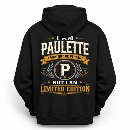 PAULETTE  EDI-TT36 Personalized Funny Quote Apparel