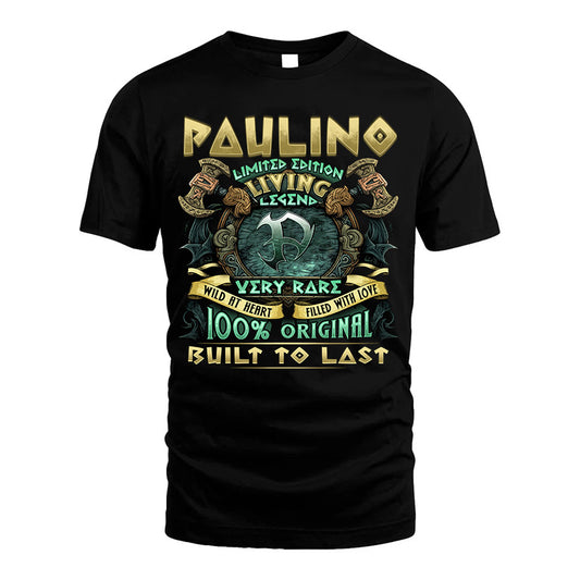 PAULINO  VKI-TT36 Personalized Funny Quote Apparel