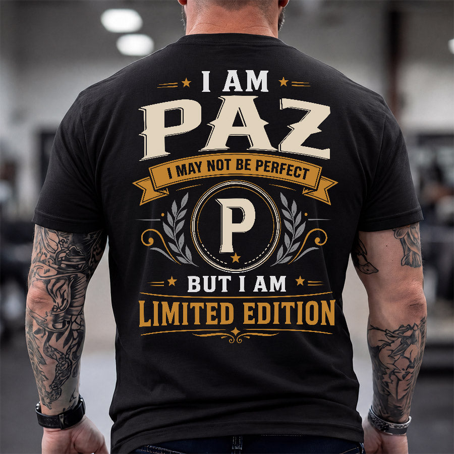 PAZ  EDI-TT36 Personalized Funny Quote Apparel