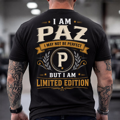 PAZ  EDI-TT36 Personalized Funny Quote Apparel