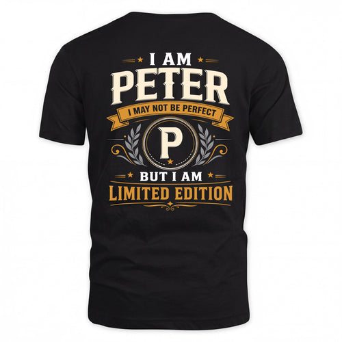 PETER  EDI-TT36 Personalized Funny Quote Apparel