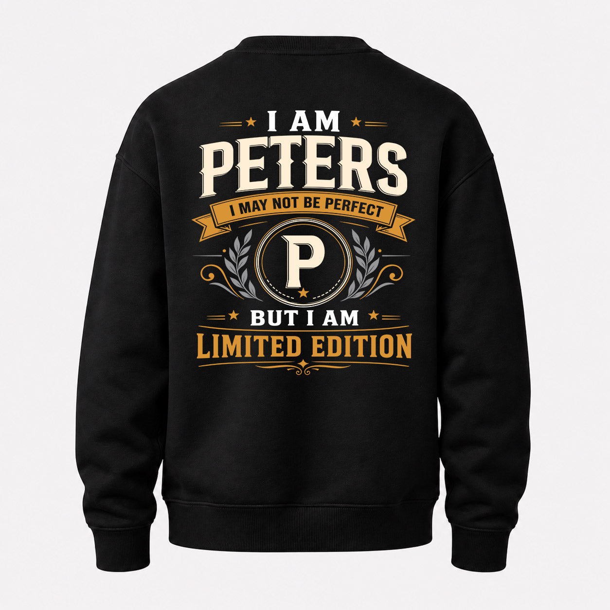PETERS  EDI-TT36 Personalized Funny Quote Apparel