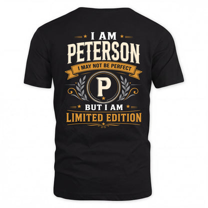 PETERSON  EDI-TT36 Personalized Funny Quote Apparel
