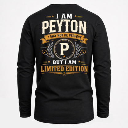 PEYTON  EDI-TT36 Personalized Funny Quote Apparel