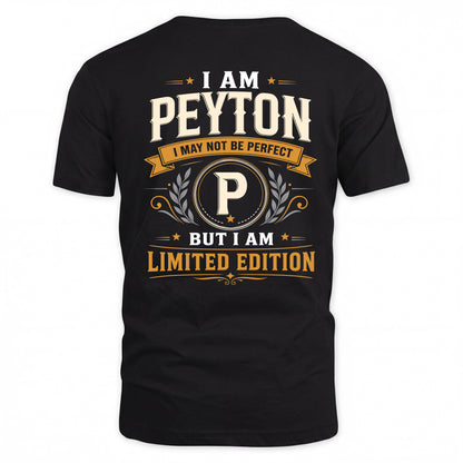 PEYTON  EDI-TT36 Personalized Funny Quote Apparel