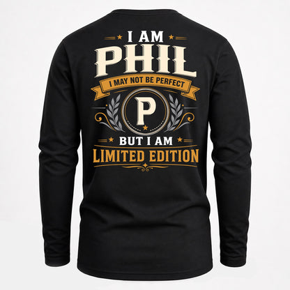 PHIL  EDI-TT36 Personalized Funny Quote Apparel