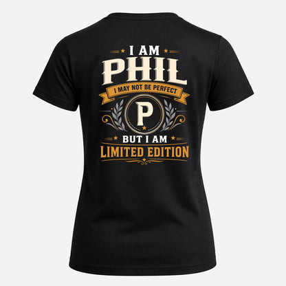 PHIL  EDI-TT36 Personalized Funny Quote Apparel