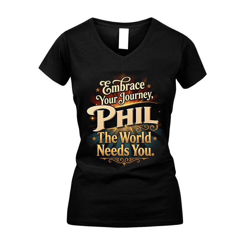 PHIL L04-TT36 Personalized Funny Quote Apparel