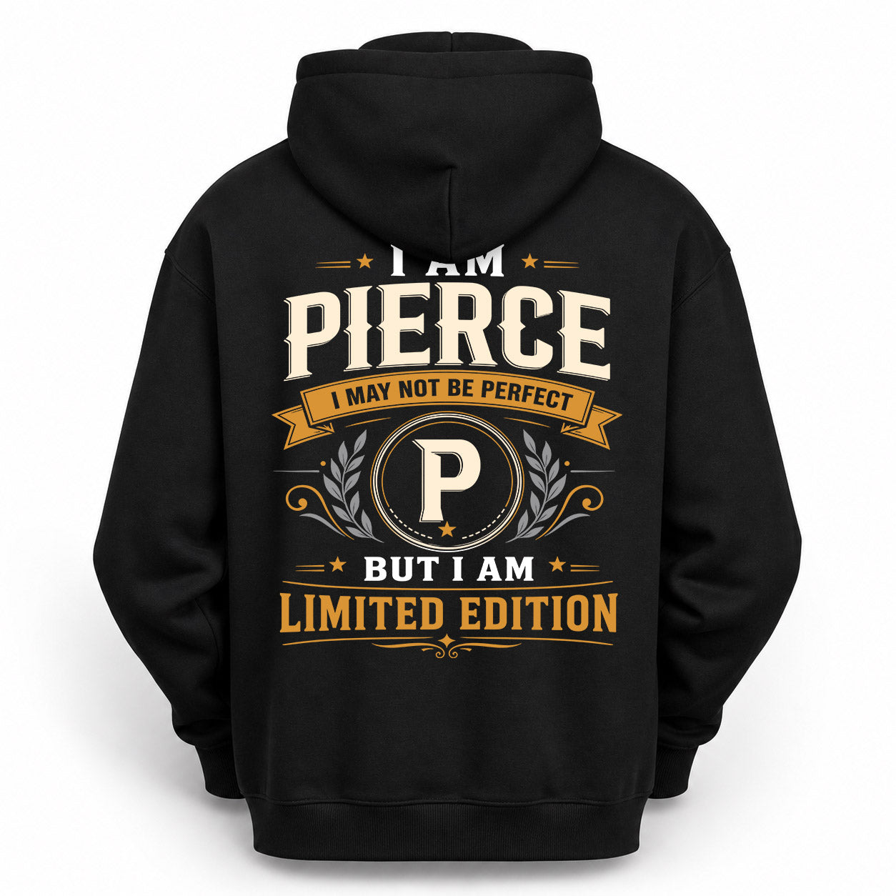 PIERCE  EDI-TT36 Personalized Funny Quote Apparel