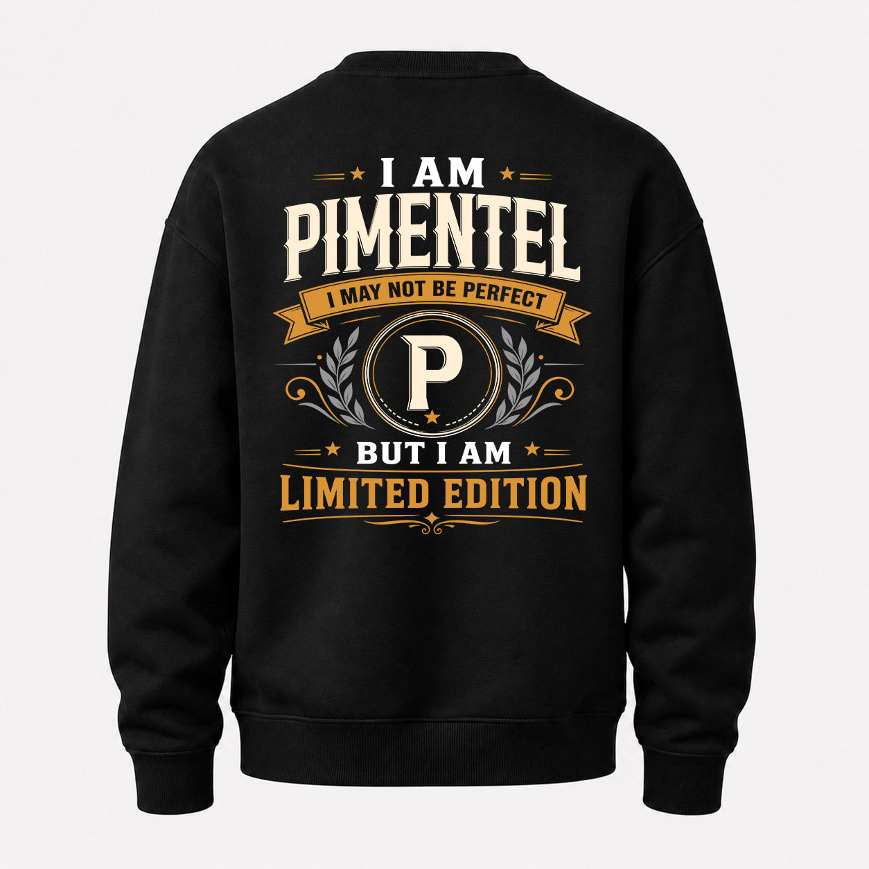 PIMENTEL  EDI-TT36 Personalized Funny Quote Apparel