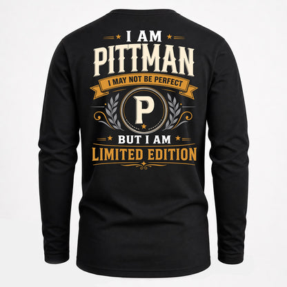 PITTMAN  EDI-TT36 Personalized Funny Quote Apparel