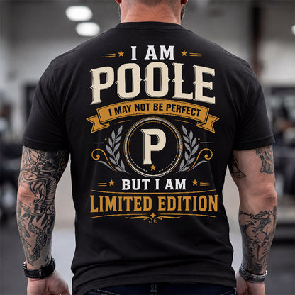 POOLE  EDI-TT36 Personalized Funny Quote Apparel