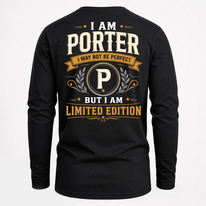 PORTER  EDI-TT36 Personalized Funny Quote Apparel