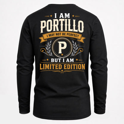 PORTILLO  EDI-TT36 Personalized Funny Quote Apparel