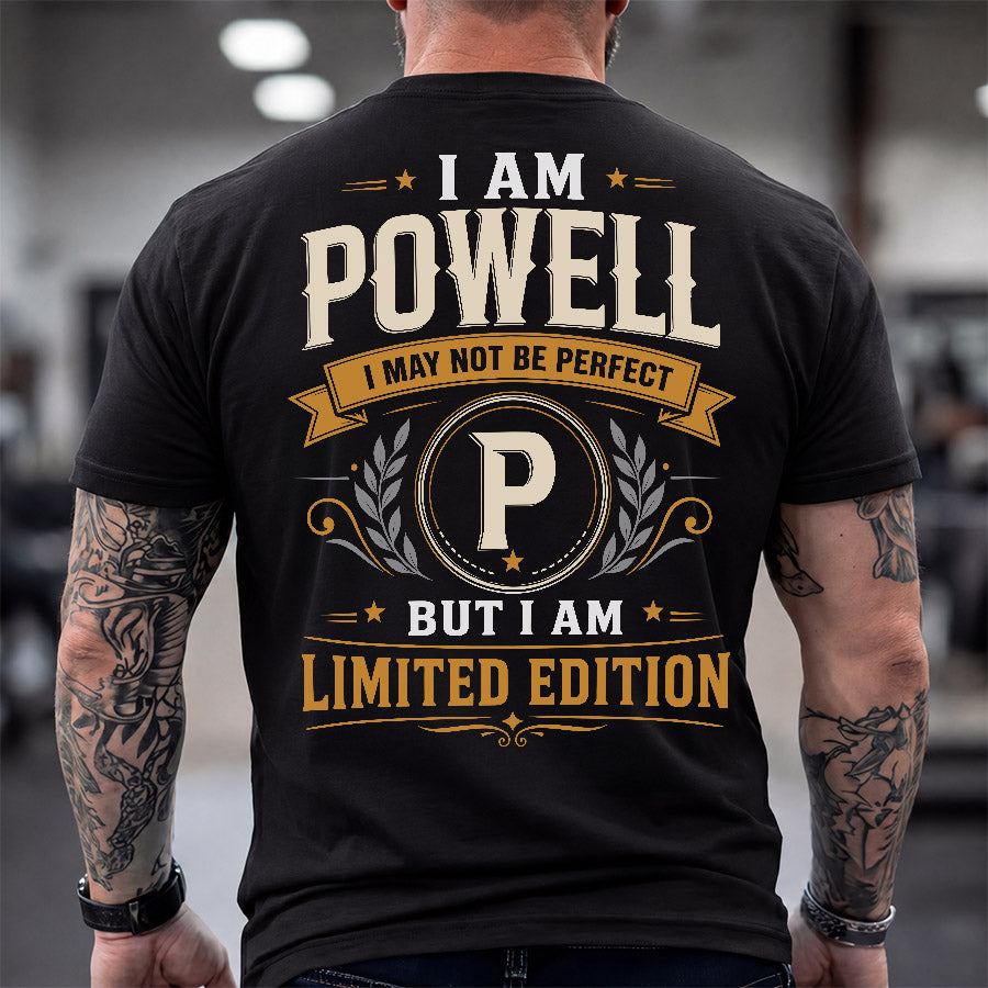POWELL  EDI-TT36 Personalized Funny Quote Apparel