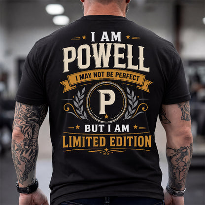 POWELL  EDI-TT36 Personalized Funny Quote Apparel