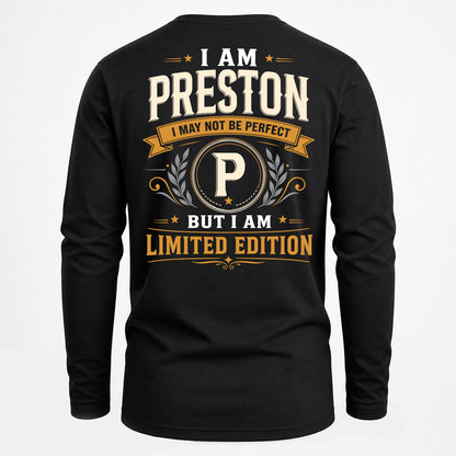 PRESTON  EDI-TT36 Personalized Funny Quote Apparel