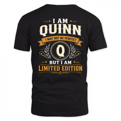 QUINN  EDI-TT36 Personalized Funny Quote Apparel