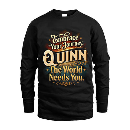 QUINN L04-TT36 Personalized Funny Quote Apparel