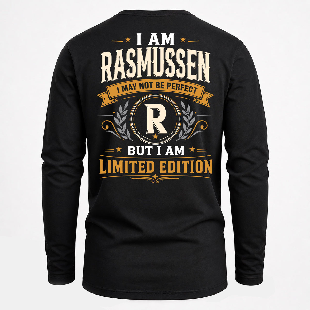 RASMUSSEN EDI-TT36 Personalized Funny Quote Apparel