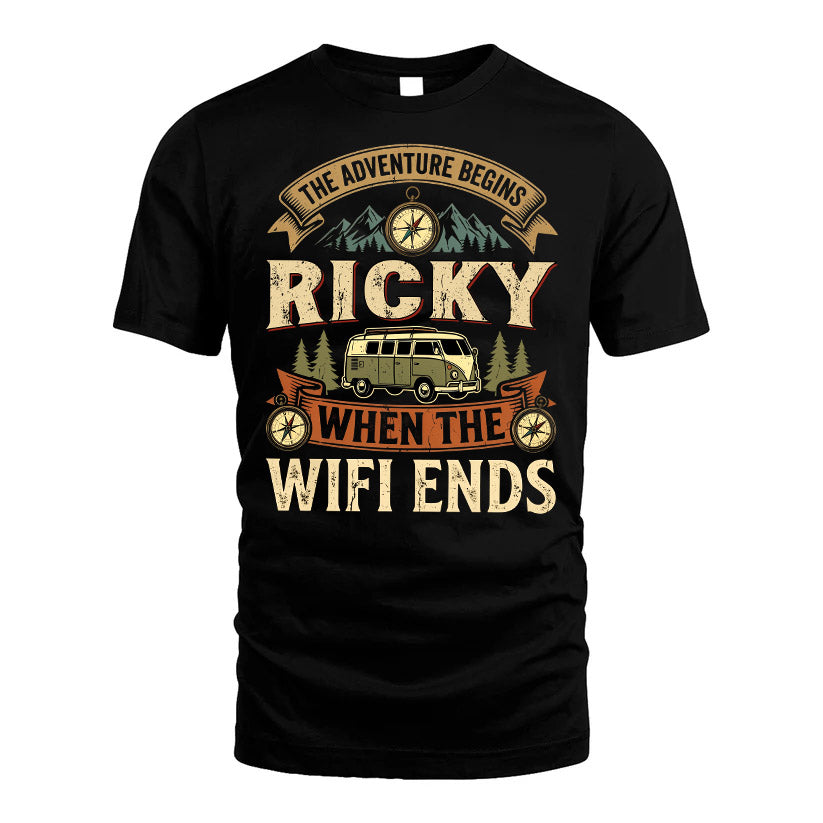 RICKY L03-TT36 Personalized Funny Quote Apparel