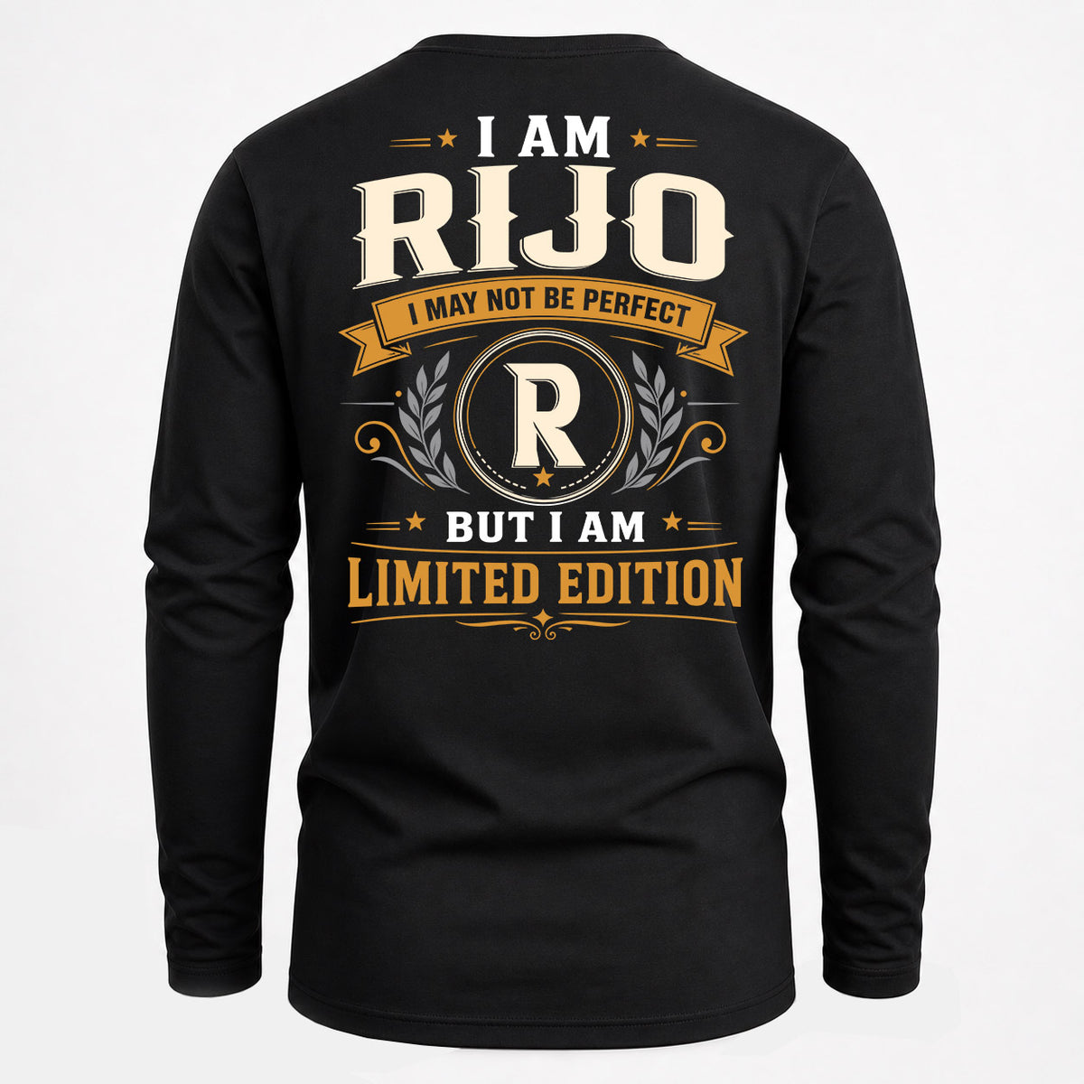 RIJO EDI-TT36 Personalized Funny Quote Apparel