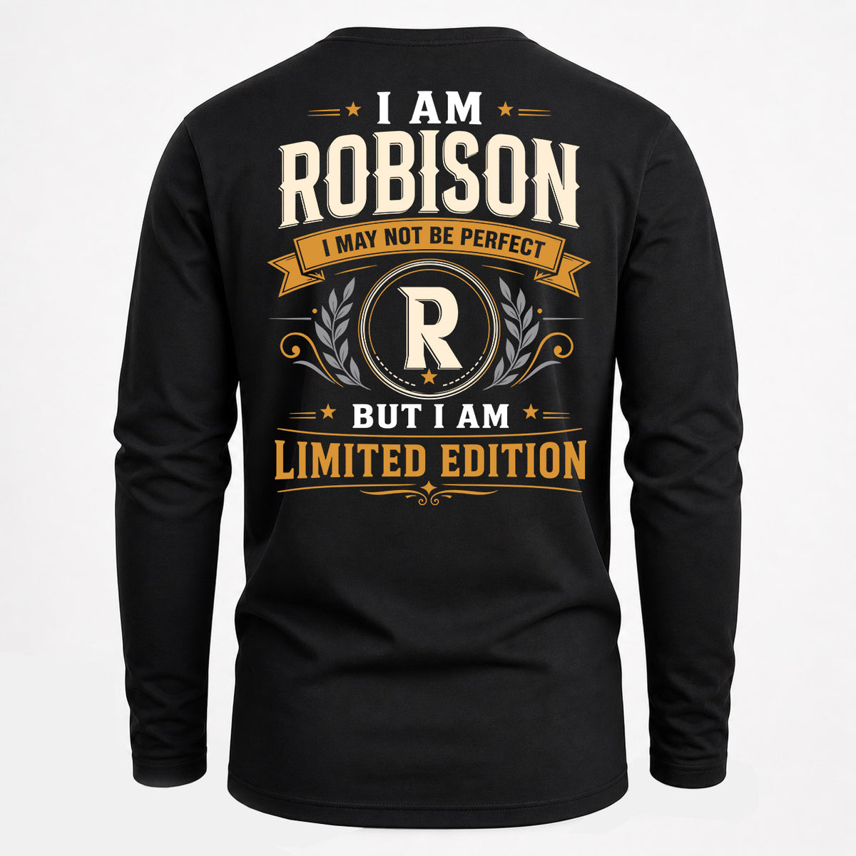 ROBISON EDI-TT36 Personalized Funny Quote Apparel