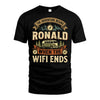 RONALD L03-TT36 Personalized Funny Quote Apparel