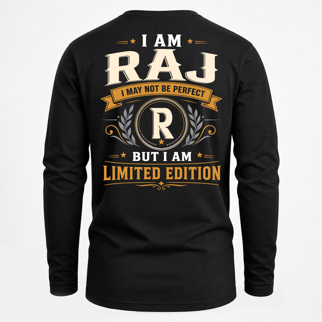 RAJ  EDI-TT36 Personalized Funny Quote Apparel