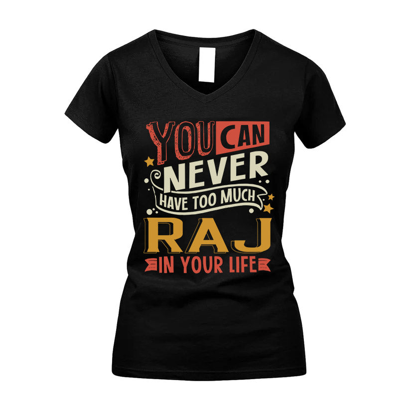 RAJ  NO2-TT36 Personalized Funny Quote Apparel