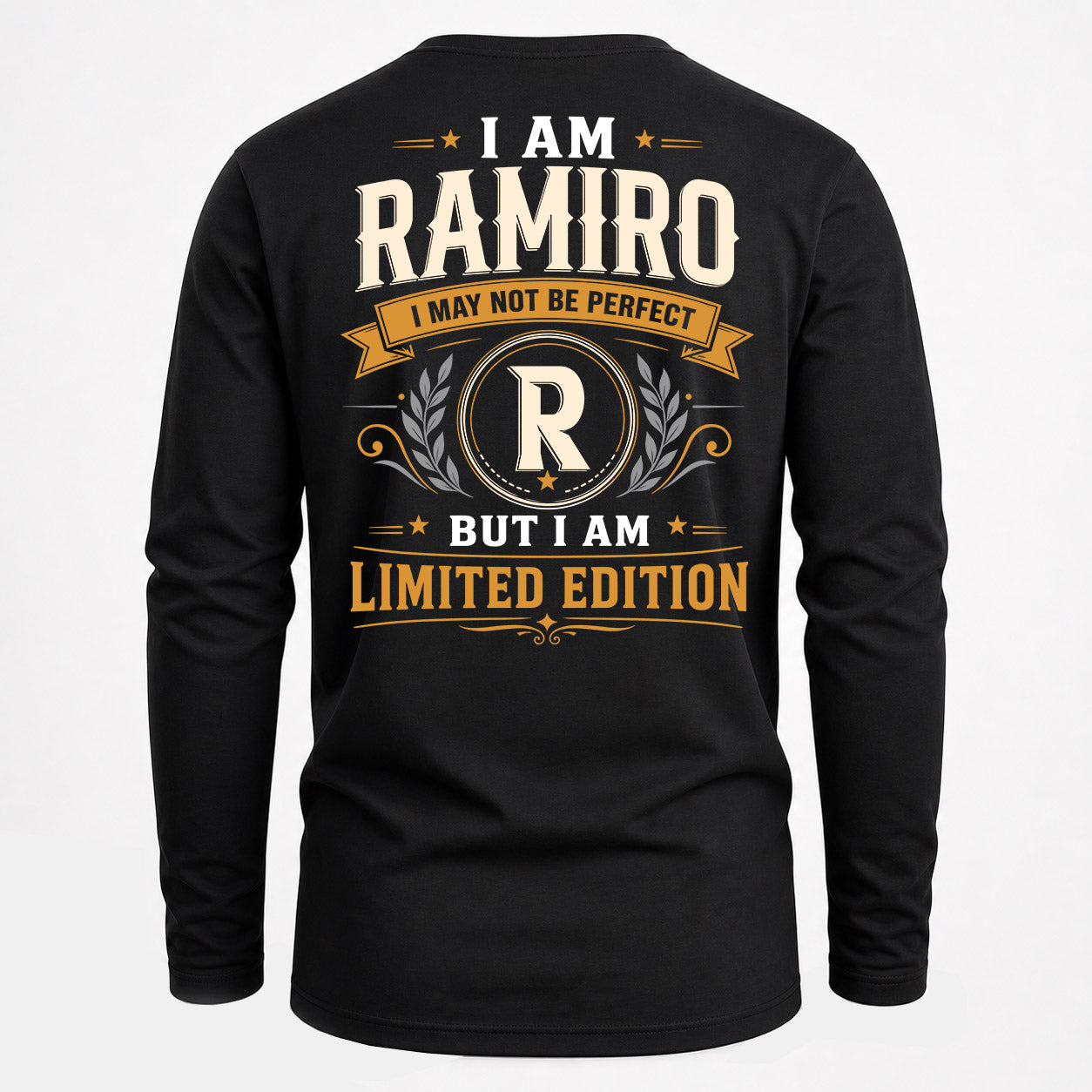 RAMIRO  EDI-TT36 Personalized Funny Quote Apparel