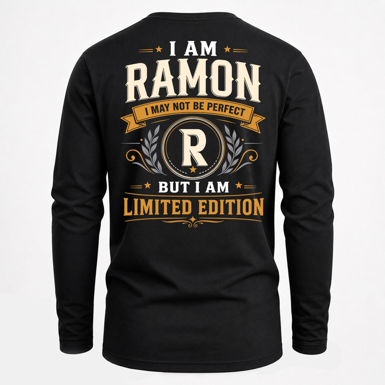 RAMON  EDI-TT36 Personalized Funny Quote Apparel