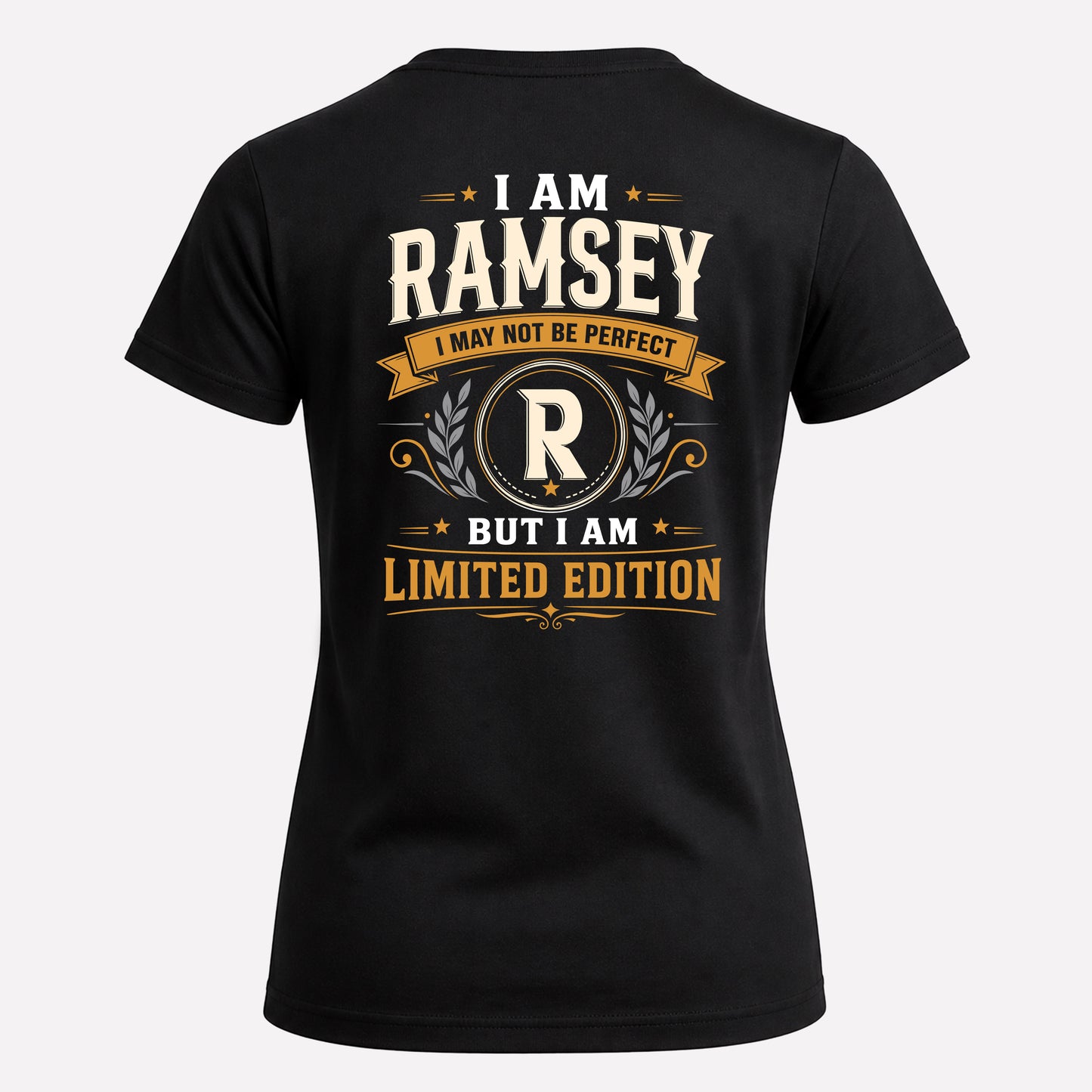 RAMSEY  EDI-TT36 Personalized Funny Quote Apparel