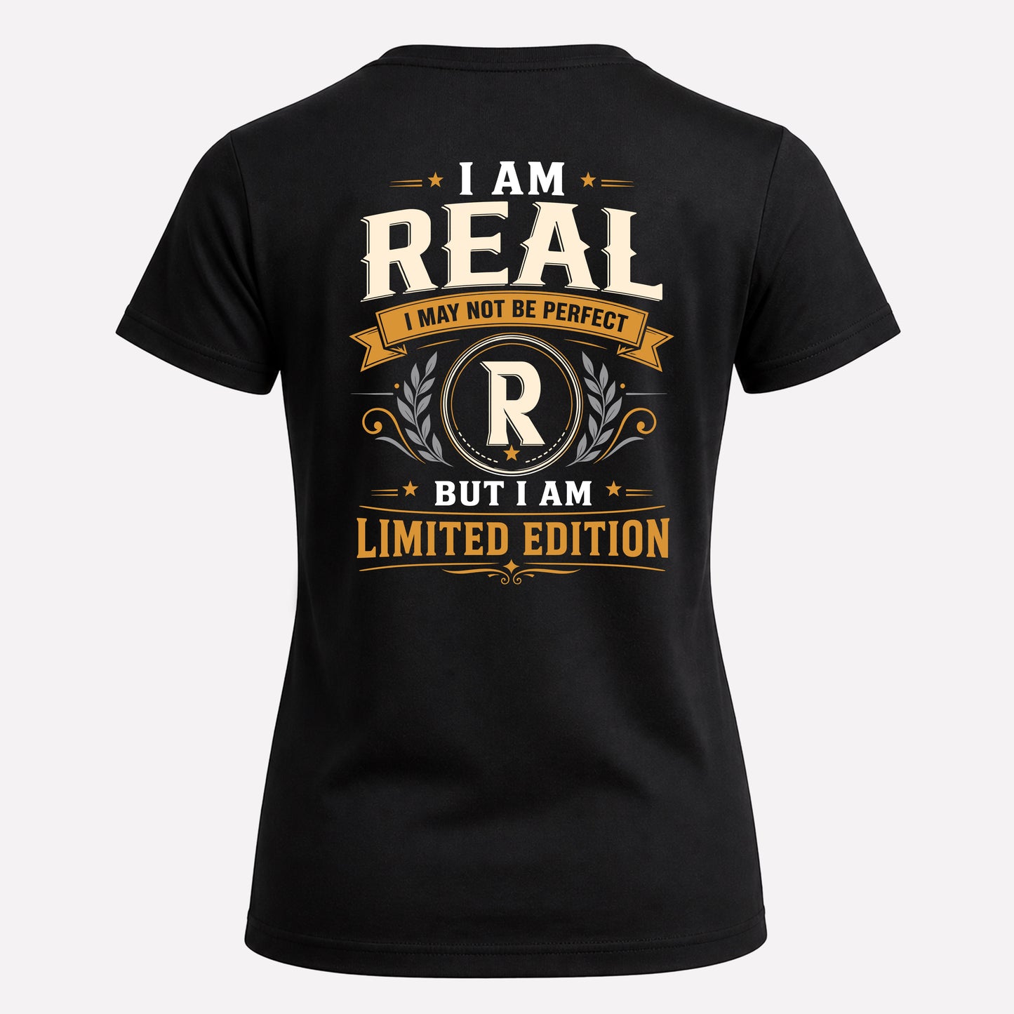 REAL  EDI-TT36 Personalized Funny Quote Apparel