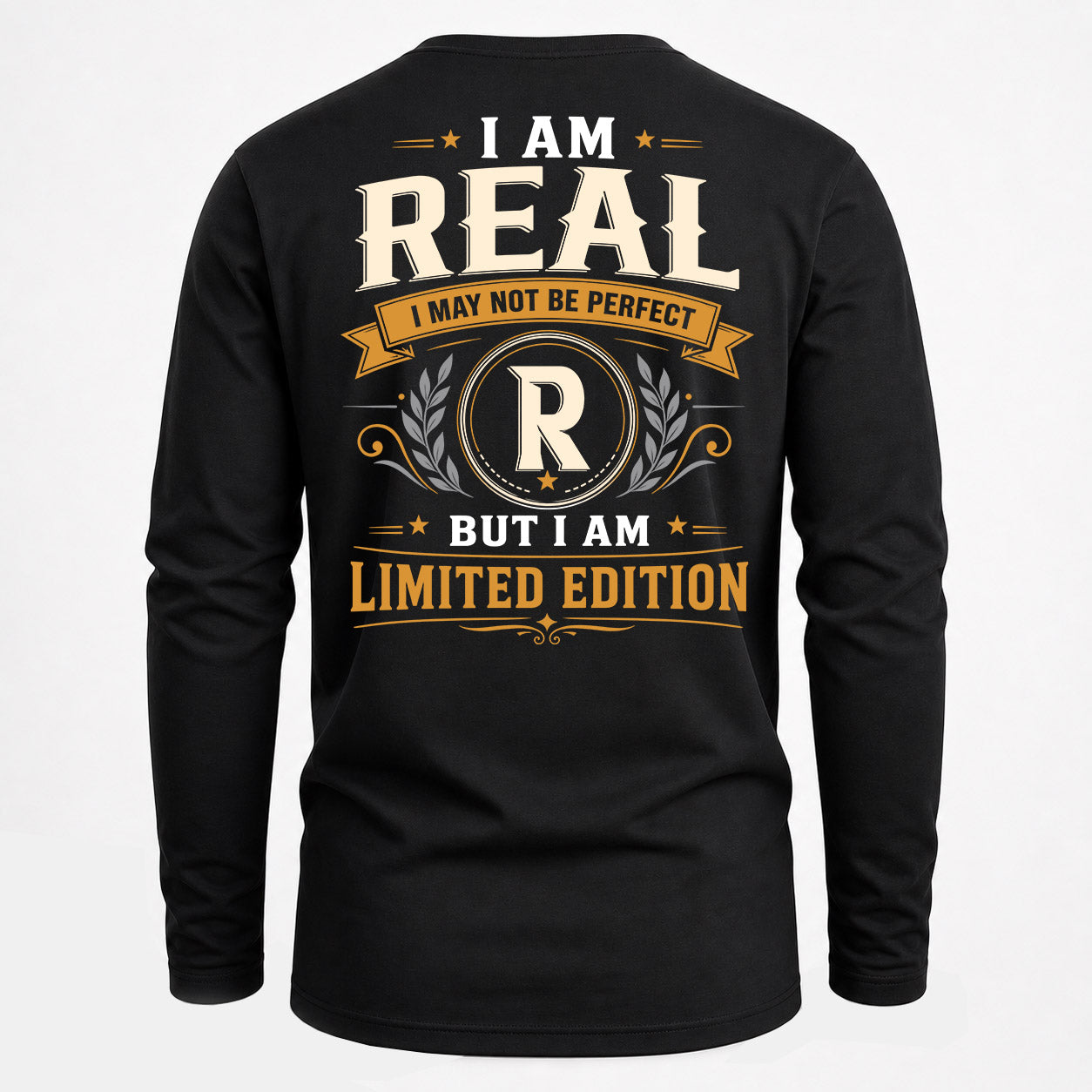 REAL  EDI-TT36 Personalized Funny Quote Apparel