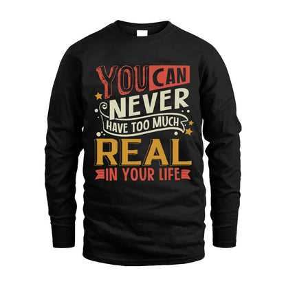 REAL  NO2-TT36 Personalized Funny Quote Apparel
