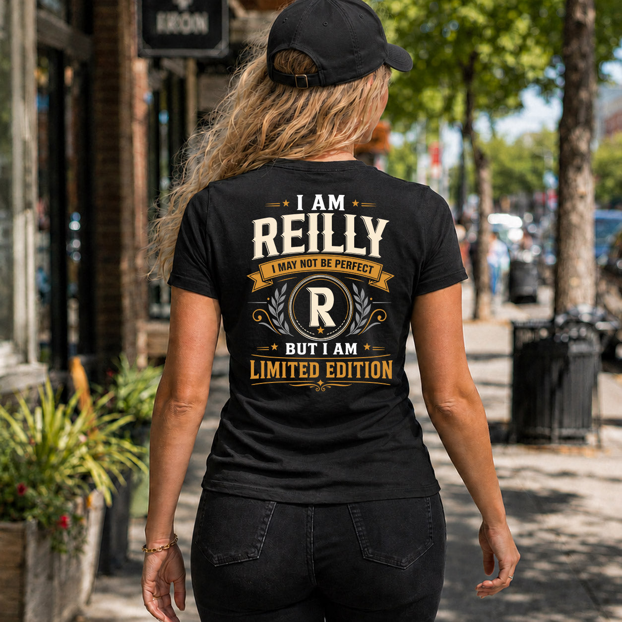 REILLY  EDI-TT36 Personalized Funny Quote Apparel