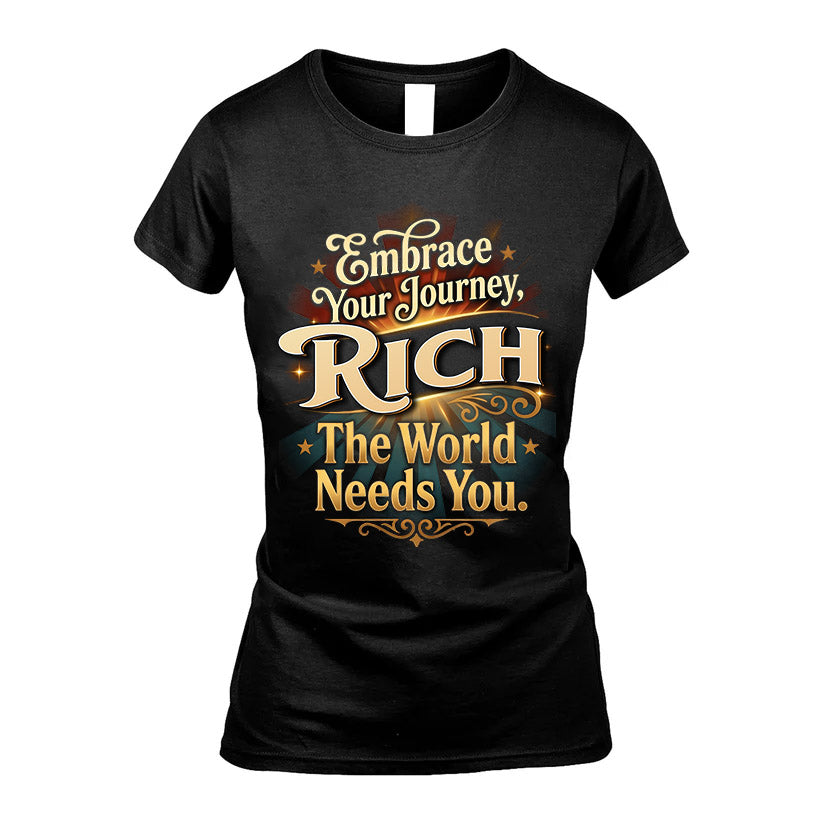 RICH L04-TT36 Personalized Funny Quote Apparel