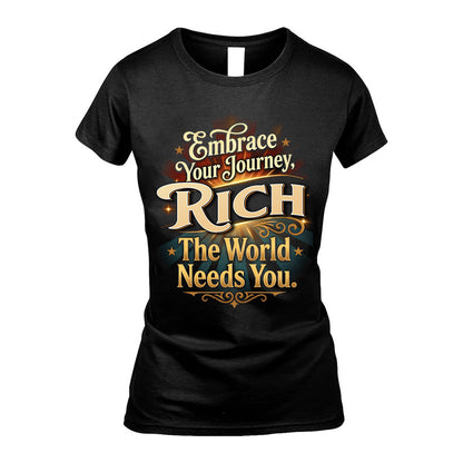 RICH L04-TT36 Personalized Funny Quote Apparel