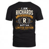 RICHARDS  EDI-TT36 Personalized Funny Quote Apparel