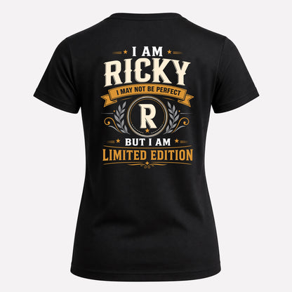 RICKY  EDI-TT36 Personalized Funny Quote Apparel