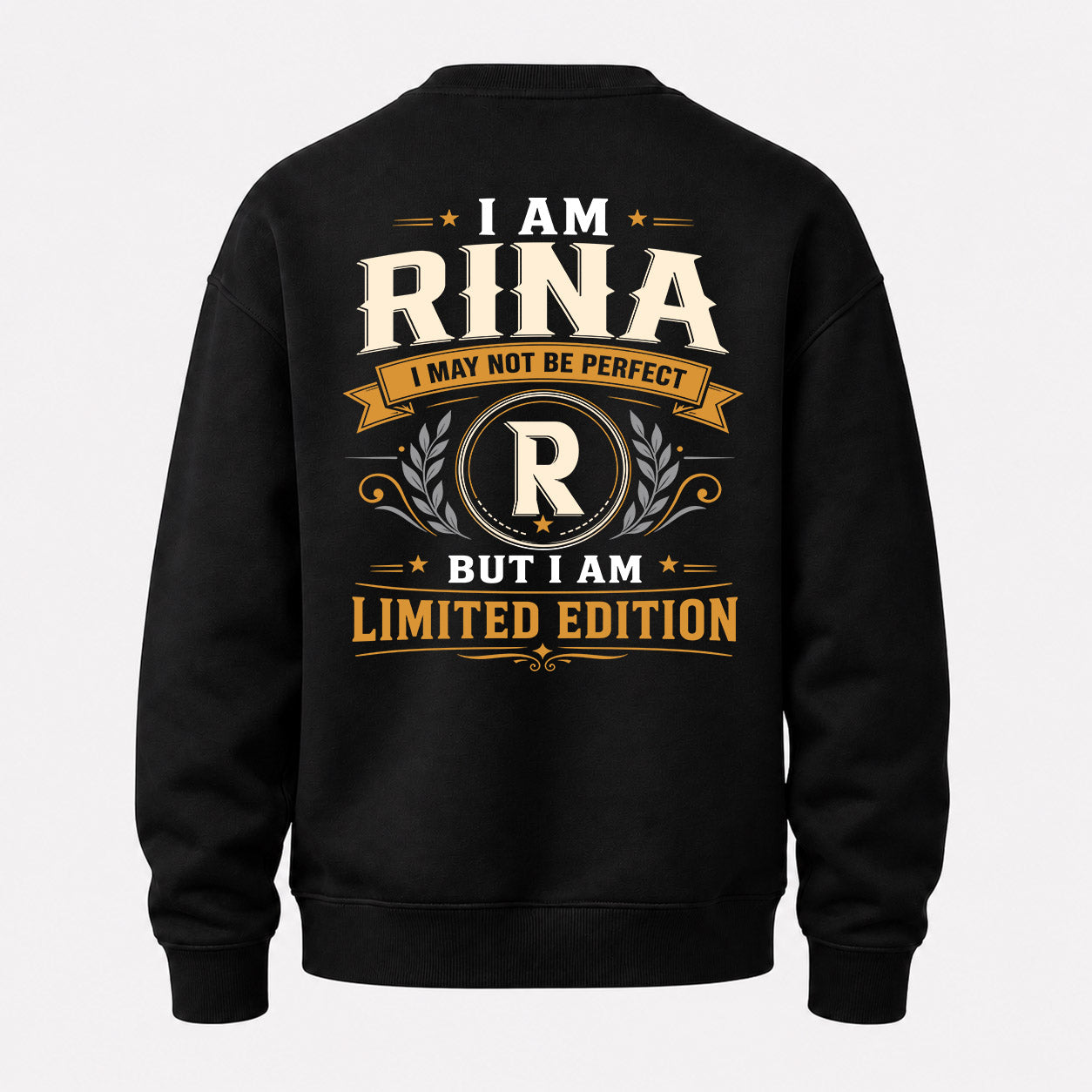 RINA  EDI-TT36 Personalized Funny Quote Apparel