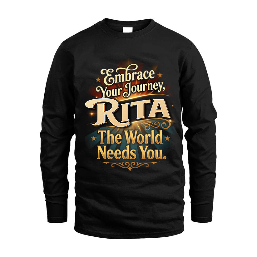 RITA L04-TT36 Personalized Funny Quote Apparel