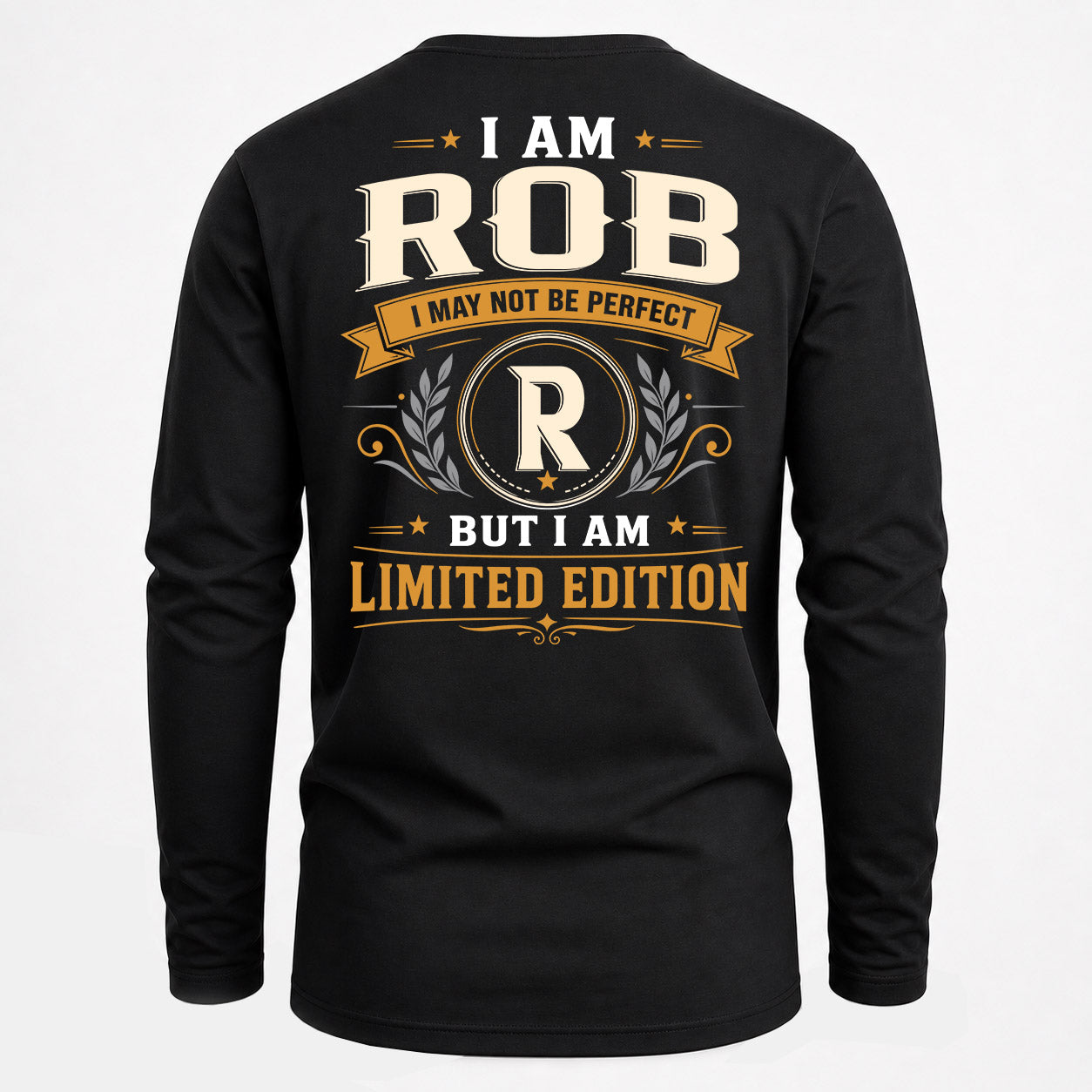 ROB  EDI-TT36 Personalized Funny Quote Apparel