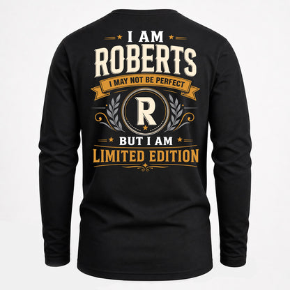 ROBERTS  EDI-TT36 Personalized Funny Quote Apparel