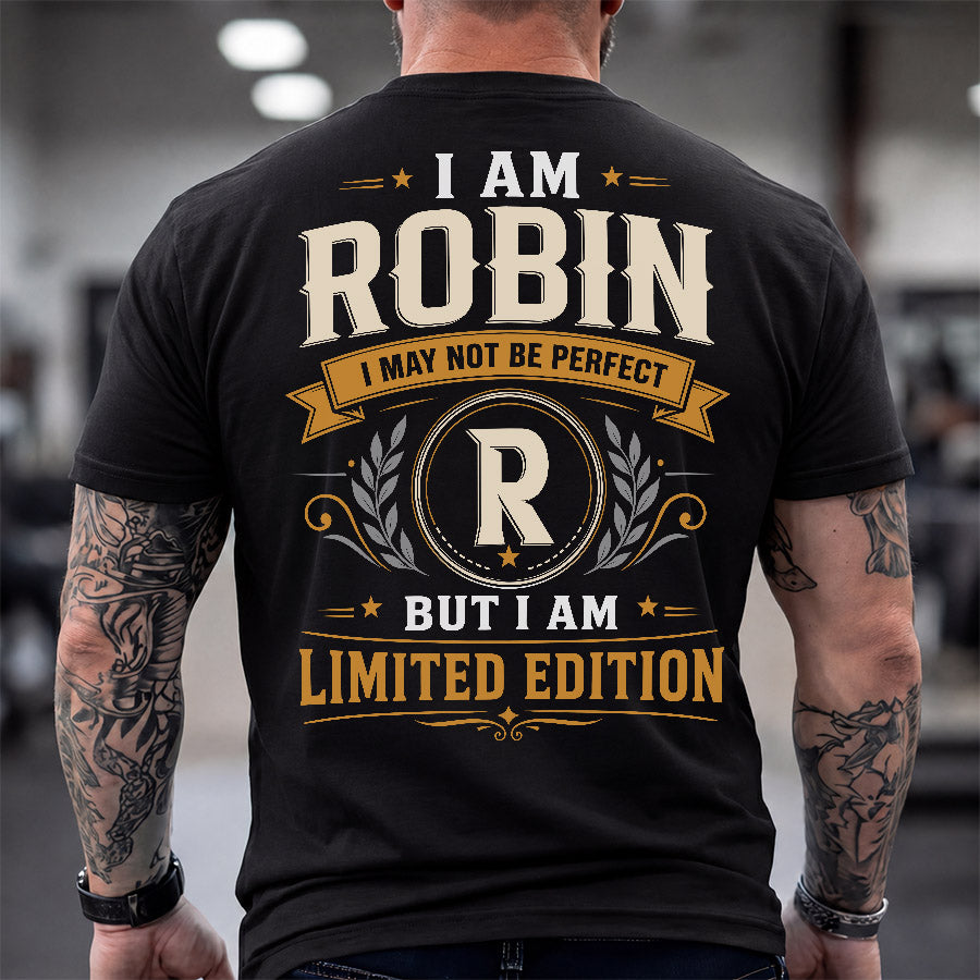 ROBIN  EDI-TT36 Personalized Funny Quote Apparel