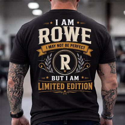 ROWE  EDI-TT36 Personalized Funny Quote Apparel