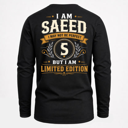 SAEED EDI-TT36 Personalized Funny Quote Apparel