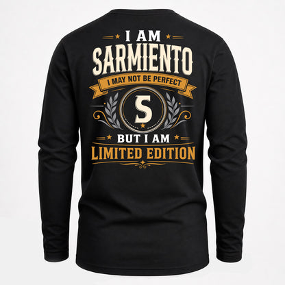 SARMIENTO EDI-TT36 Personalized Funny Quote Apparel